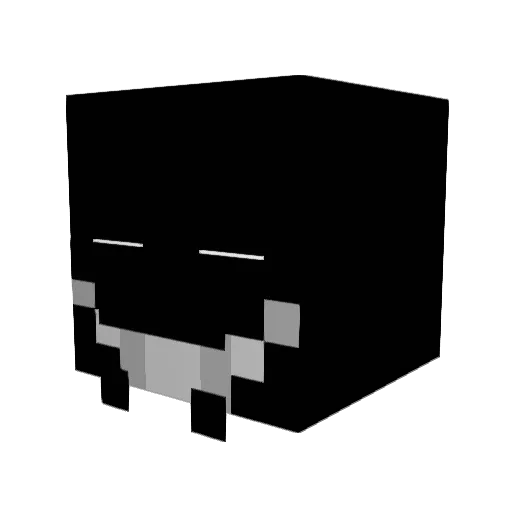 beqqysftw Minecraft avatar head, 3D render