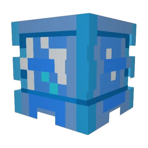 bergameow Minecraft avatar head, 3D render