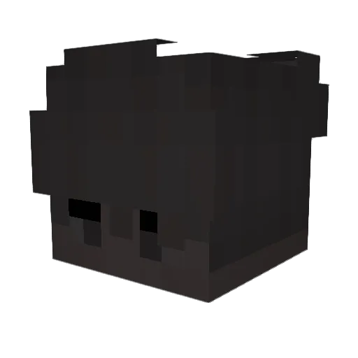 berishanumberone Minecraft avatar head, 3D render
