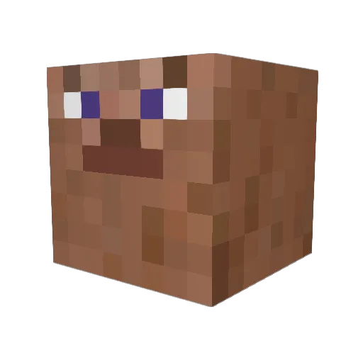 berke1102 Minecraft avatar head, 3D render