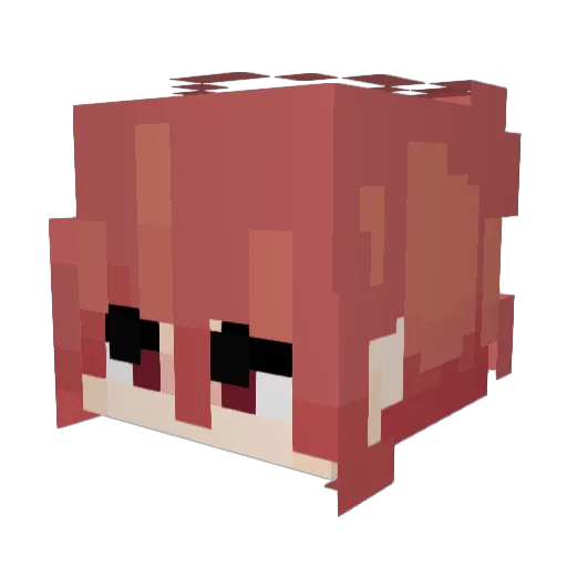 berkenel Minecraft avatar head, 3D render