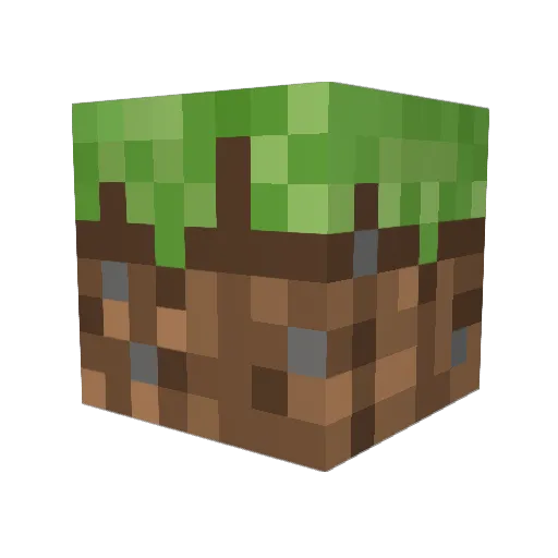 berland2006 Minecraft avatar head, 3D render