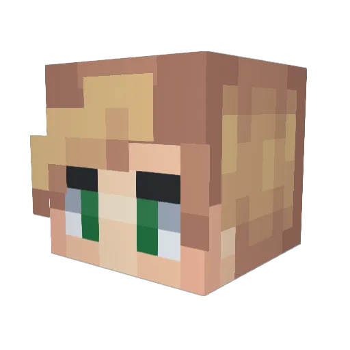 berlyisawesome1 Minecraft avatar head, 3D render