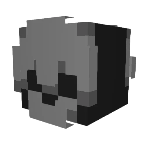 bernardo201345 Minecraft avatar head, 3D render