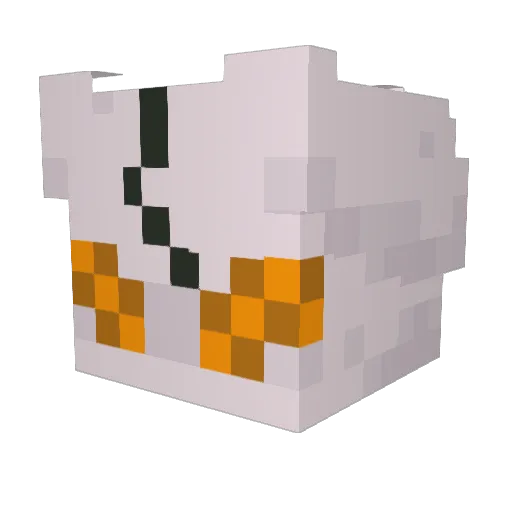 bernardopacheco Minecraft avatar head, 3D render