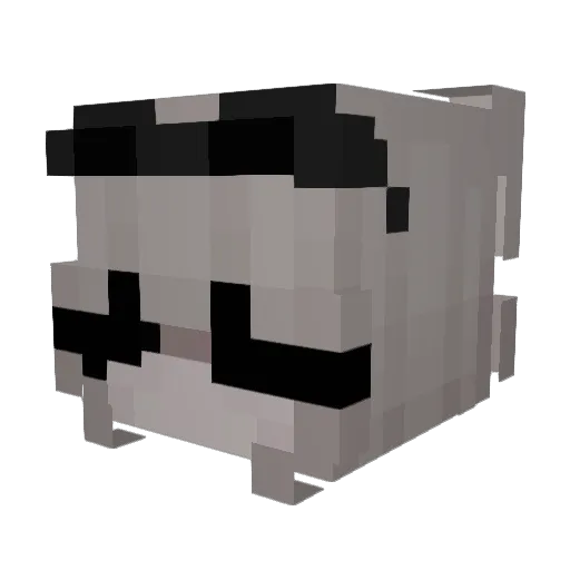 bernardyuen Minecraft avatar head, 3D render