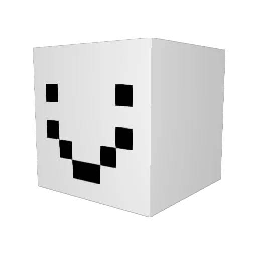 bernat88 Minecraft avatar head, 3D render