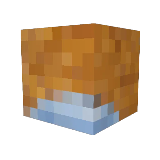 bernhardkiv Minecraft avatar head, 3D render