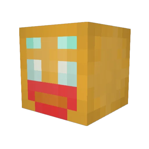berry_ii Minecraft avatar head, 3D render