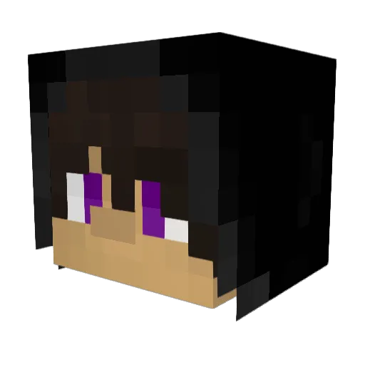 berrythornnigel Minecraft avatar head, 3D render