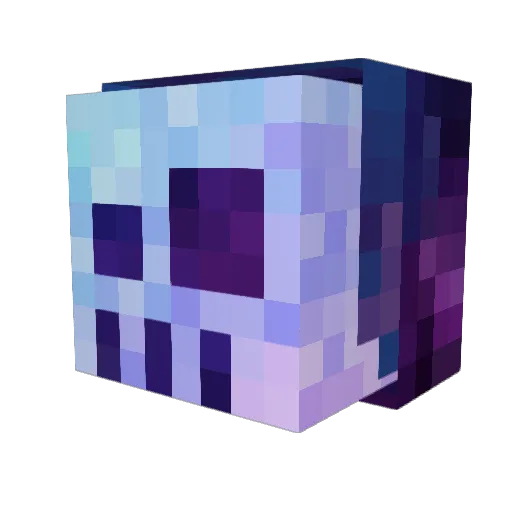 berta0609 Minecraft avatar head, 3D render
