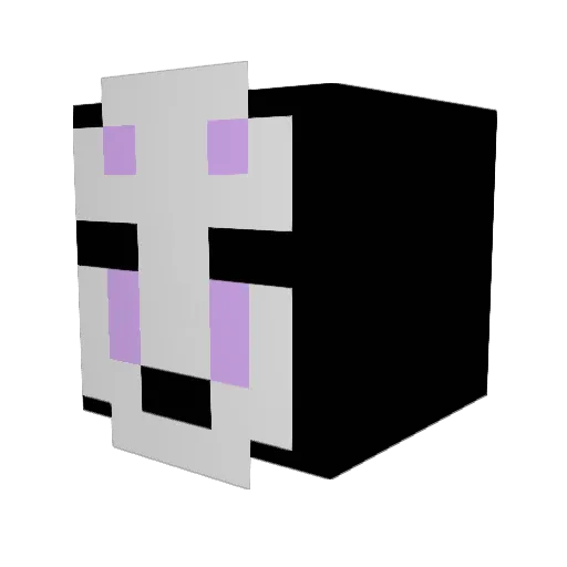 berthagilthorpe Minecraft avatar head, 3D render
