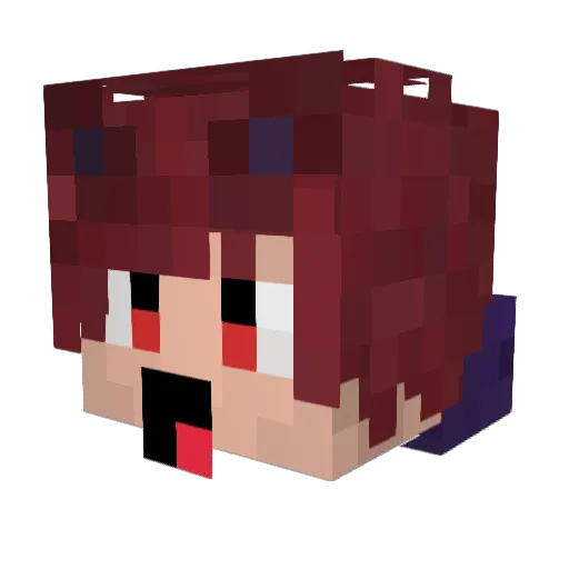 bertman213 Minecraft avatar head, 3D render