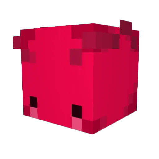 besherba Minecraft avatar head, 3D render