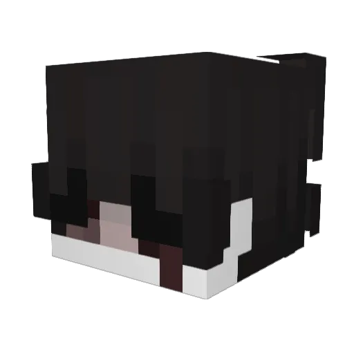 besiro Minecraft avatar head, 3D render