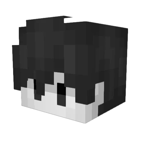 bessa_ow Minecraft avatar head, 3D render
