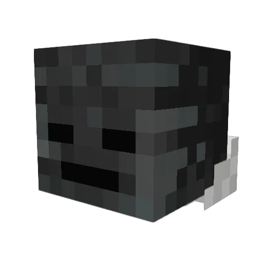 besseggen Minecraft avatar head, 3D render