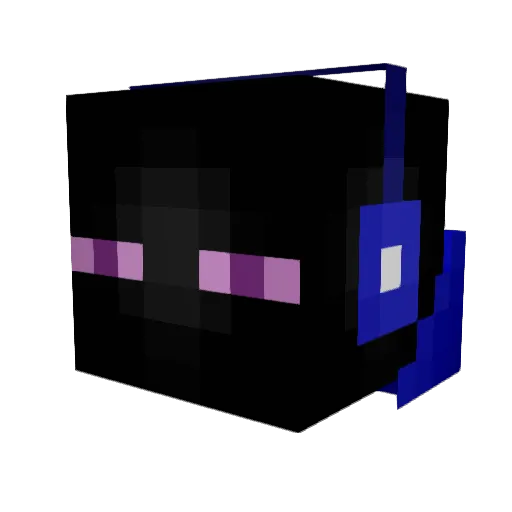best296 Minecraft avatar head, 3D render