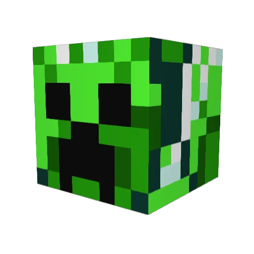 bestballer00 Minecraft avatar head, 3D render