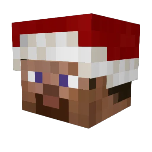 bestbrplayer1 Minecraft avatar head, 3D render