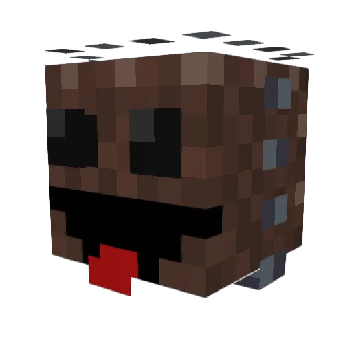 bestmincrafter22 Minecraft avatar head, 3D render
