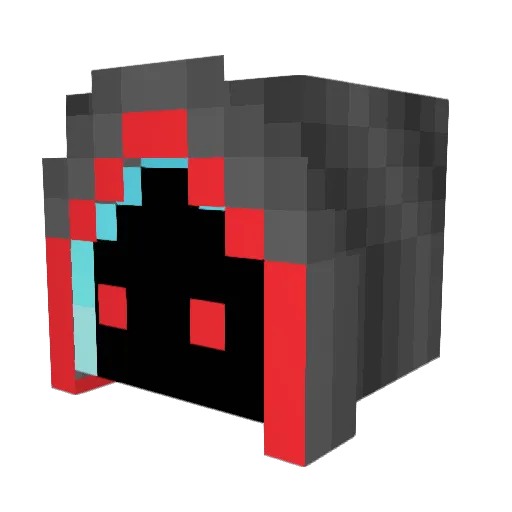 bestofminecr Minecraft avatar head, 3D render