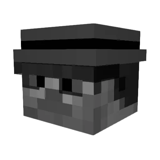 bestwarriorjohan Minecraft avatar head, 3D render