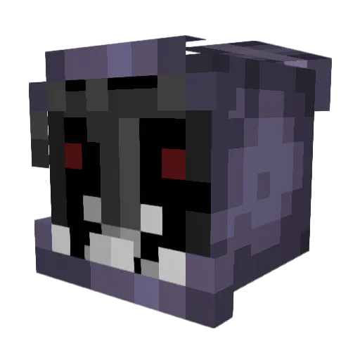 bestworldolive Minecraft avatar head, 3D render
