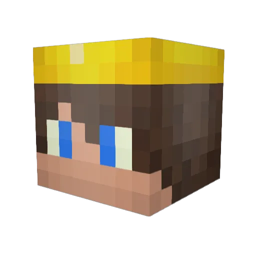 besty56 Minecraft avatar head, 3D render