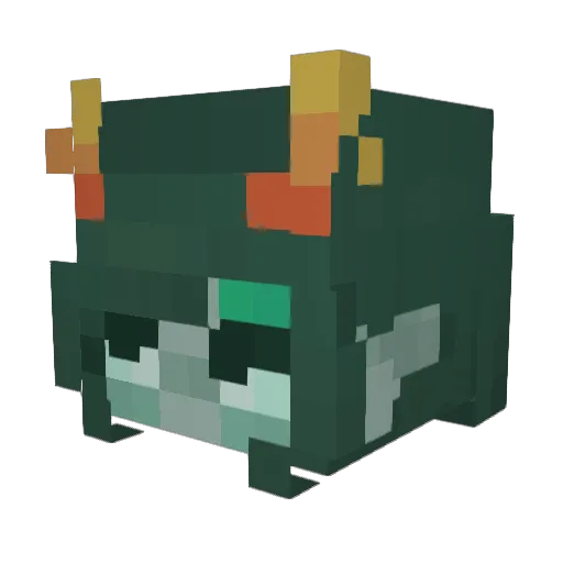 betelgeune Minecraft avatar head, 3D render