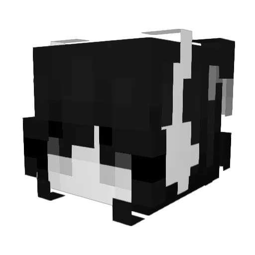 bethmdk Minecraft avatar head, 3D render