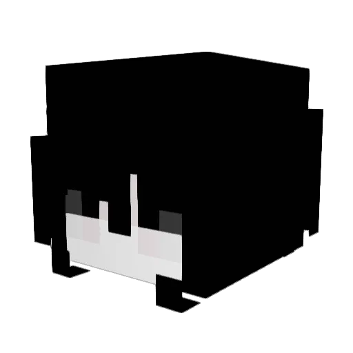 betrayings Minecraft avatar head, 3D render