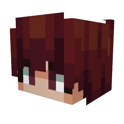 bettendone Minecraft avatar head, 3D render
