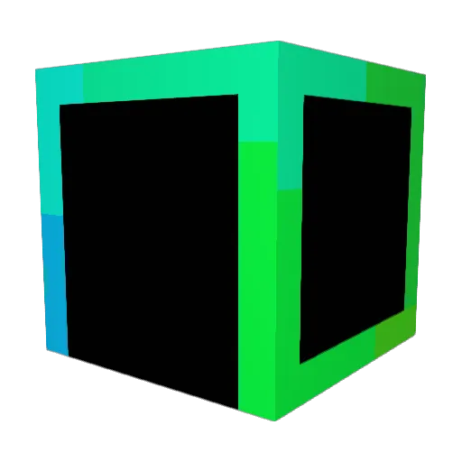better_tree Minecraft avatar head, 3D render