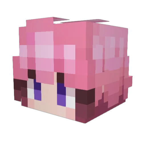 better_yi Minecraft avatar head, 3D render