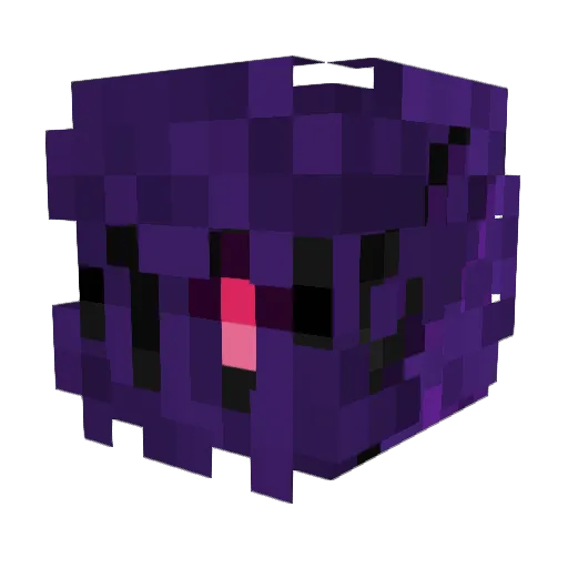 bettercallbuster Minecraft avatar head, 3D render