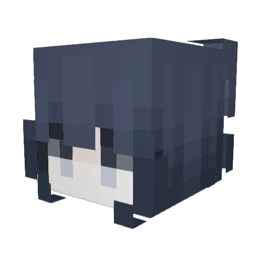 bettergf Minecraft avatar head, 3D render