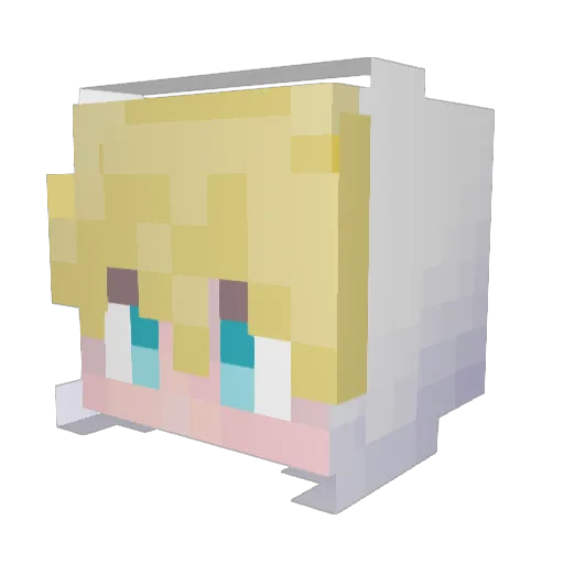 bettsboy Minecraft avatar head, 3D render