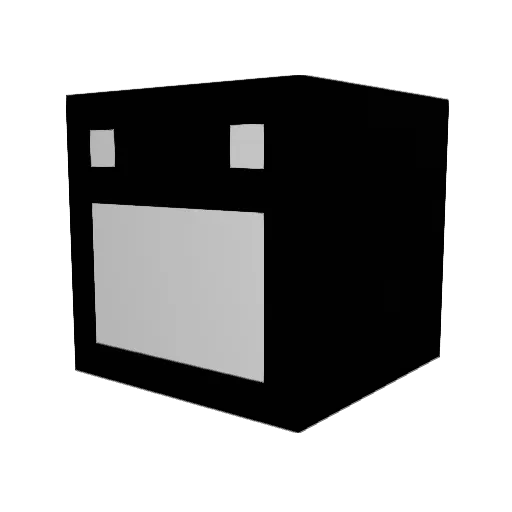 bexolxd Minecraft avatar head, 3D render