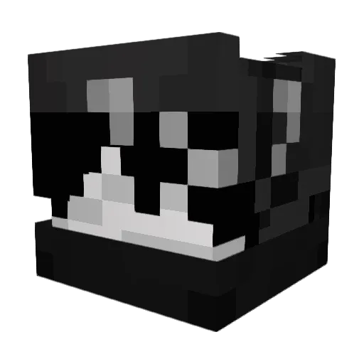 beykerte Minecraft avatar head, 3D render