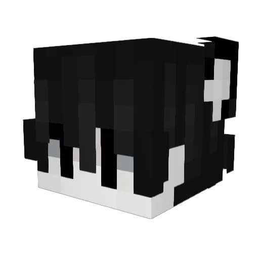 beyliyel Minecraft avatar head, 3D render