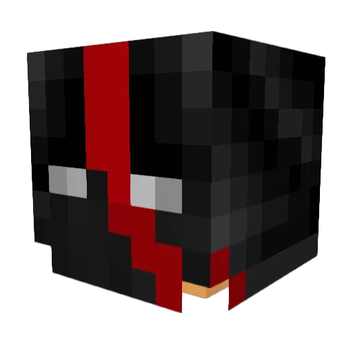 beyond27xd Minecraft avatar head, 3D render