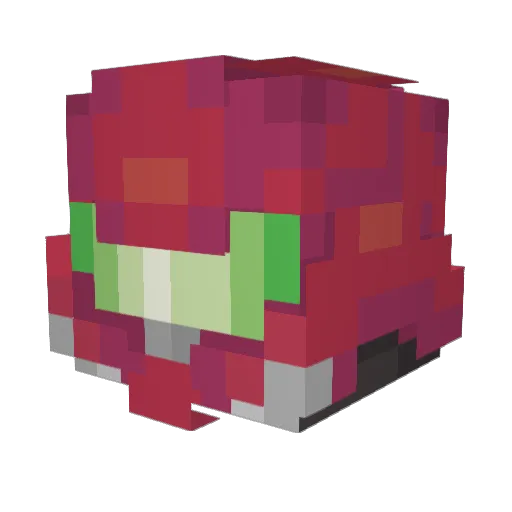 bfuntastic Minecraft avatar head, 3D render