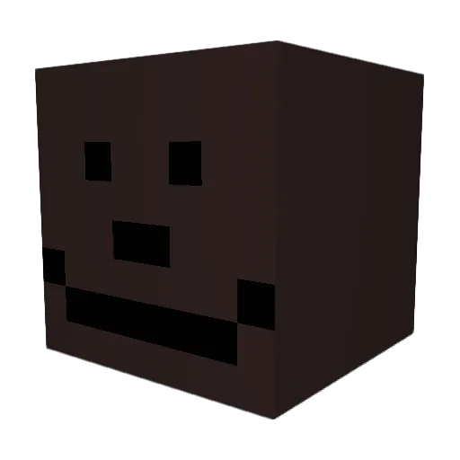 bgk12 Minecraft avatar head, 3D render