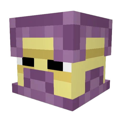 bhaaliver Minecraft avatar head, 3D render