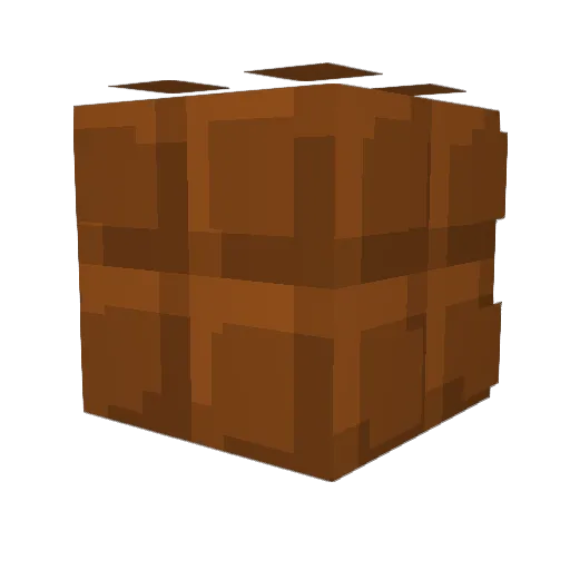 bhav1 Minecraft avatar head, 3D render