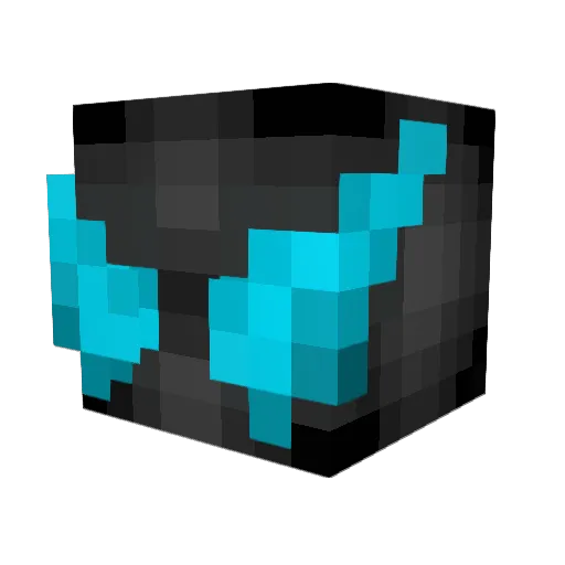 bhmgray Minecraft avatar head, 3D render