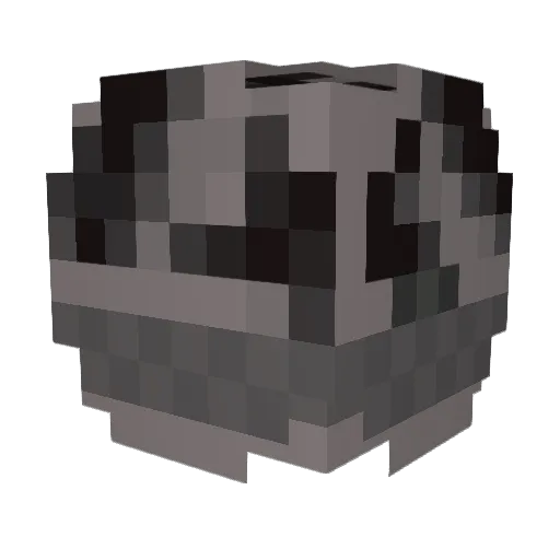 bhop0705 Minecraft avatar head, 3D render