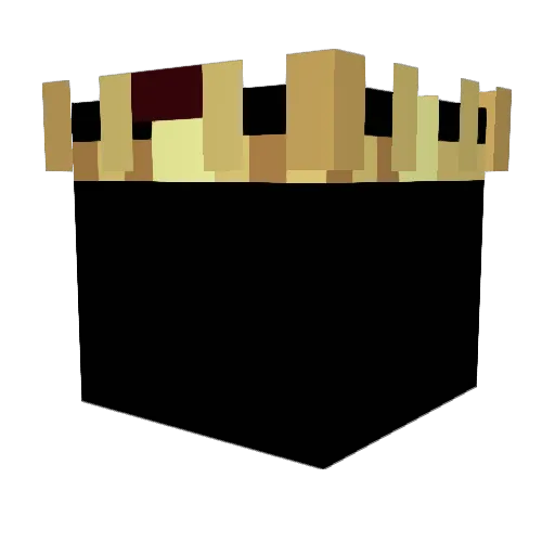 bhts Minecraft avatar head, 3D render