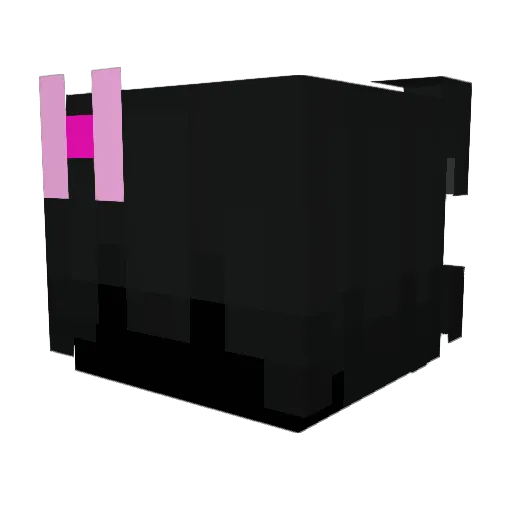 bhyron Minecraft avatar head, 3D render